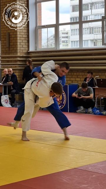 Клим Калинин Челябинск и его Uchi Mata в полуфинале чемпионата УрФО