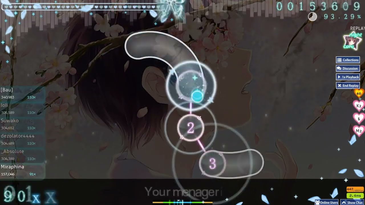 Osu! Crystal Castles - Affection (Mr.Kitty Vs Invisibles Remix) [hard] NC 94,52%