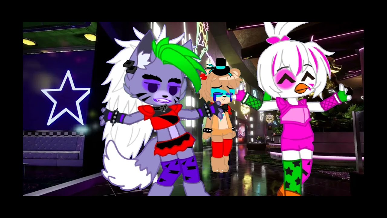 #fnaf9 #гачаклуб #фнаф9 #роксана #чика #монти