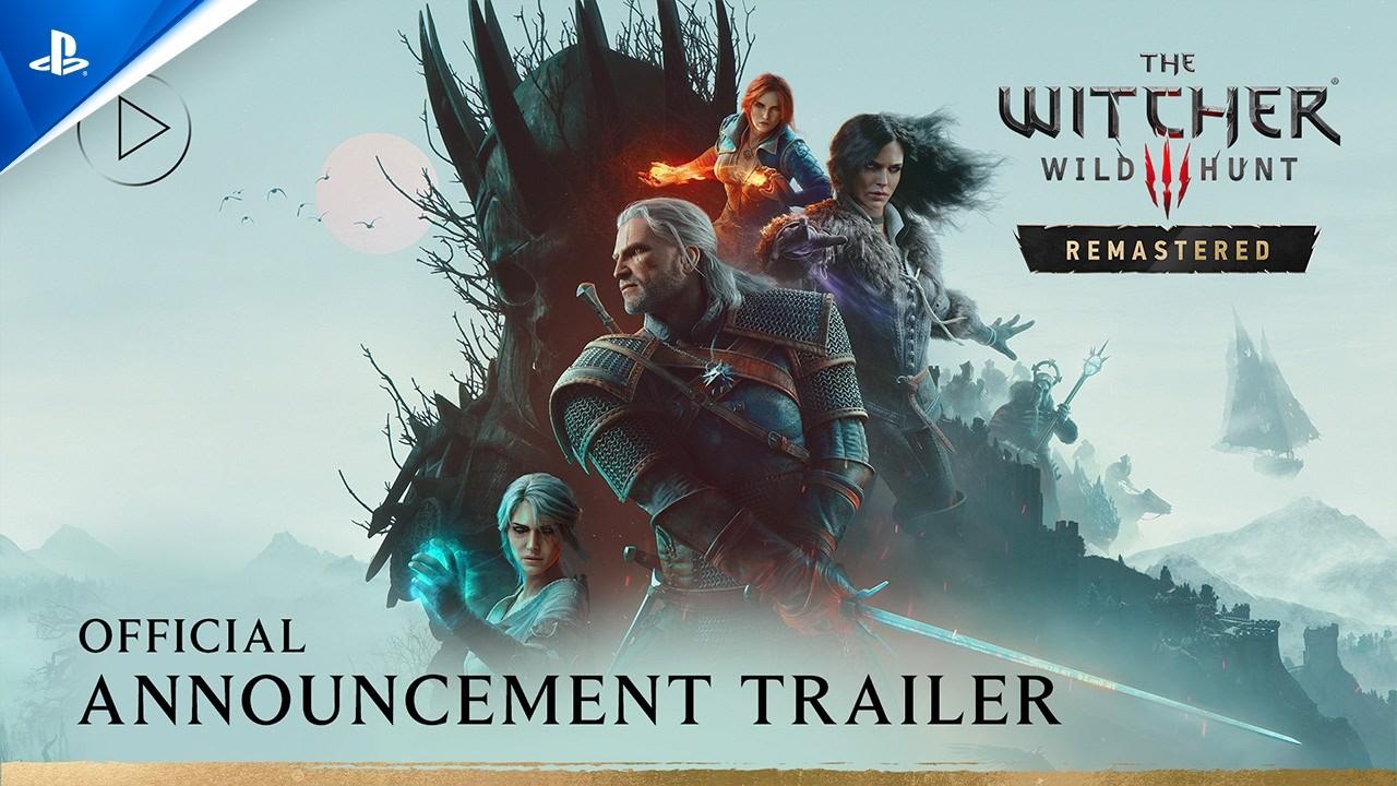 The Witcher 3: Wild Hunt Remastered - Announcement Trailer | PS5 Games