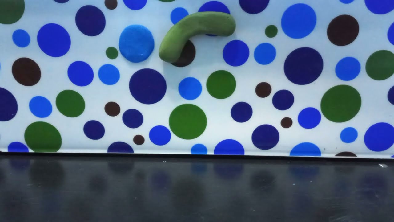 Different points. Clay animation