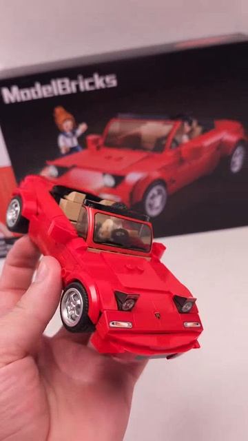 Sluban M38-B1128 MX5 Miata Type [264 детали] Обзор