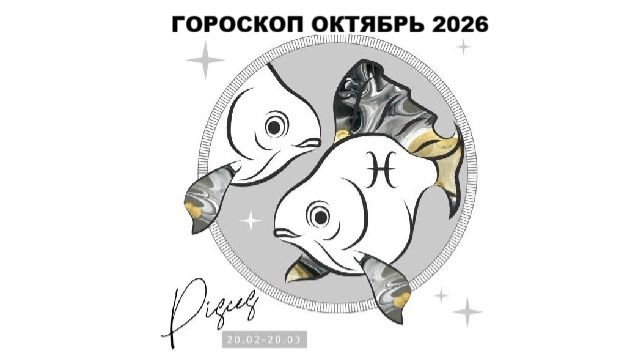РЫБЫ - ГОРОСКОП НА ОКТЯБРЬ 2026 ГОДА  PISCES - HOROSCOPE FOR OCTOBER 2026 астропрогноз рыба рыбы