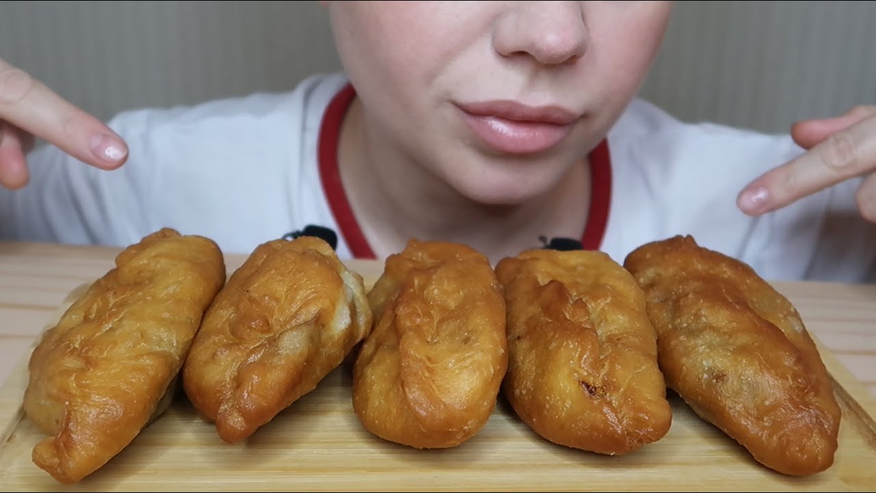 😍/ ASMR/ ПИРОЖКИ/ Звуки Еды