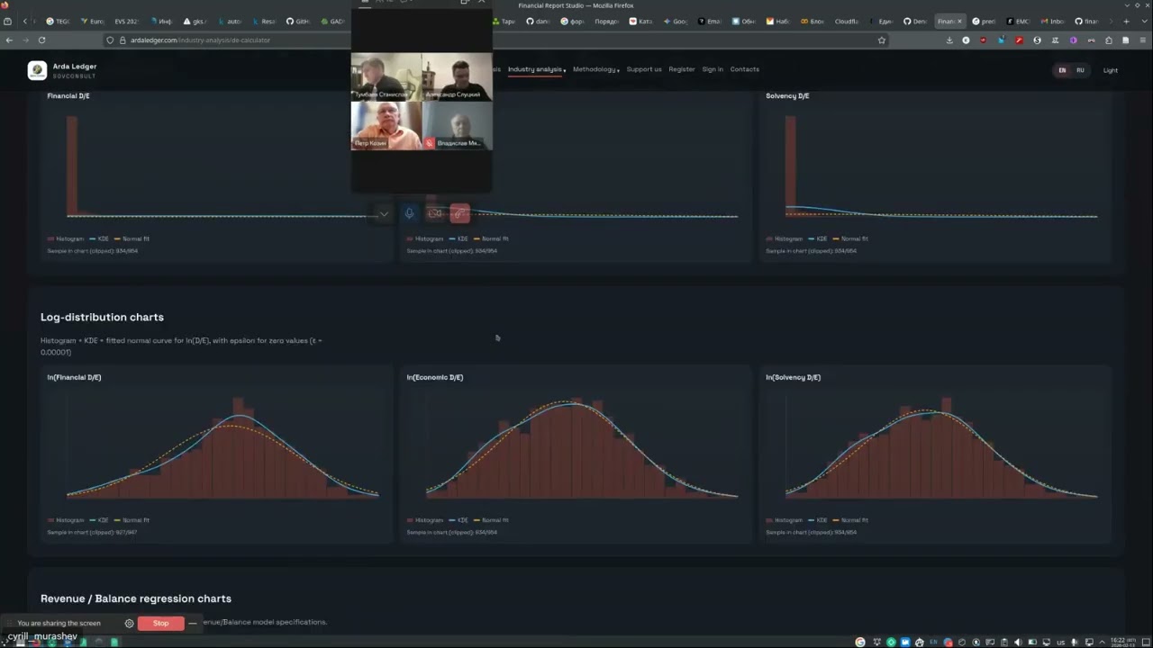 IT-архитектура и модели расчёта D/E на основе анализа больших данных - К.А. Мурашев 2026-02-13