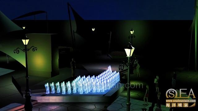фонтан с кипящей водой Boiling Water Fountain