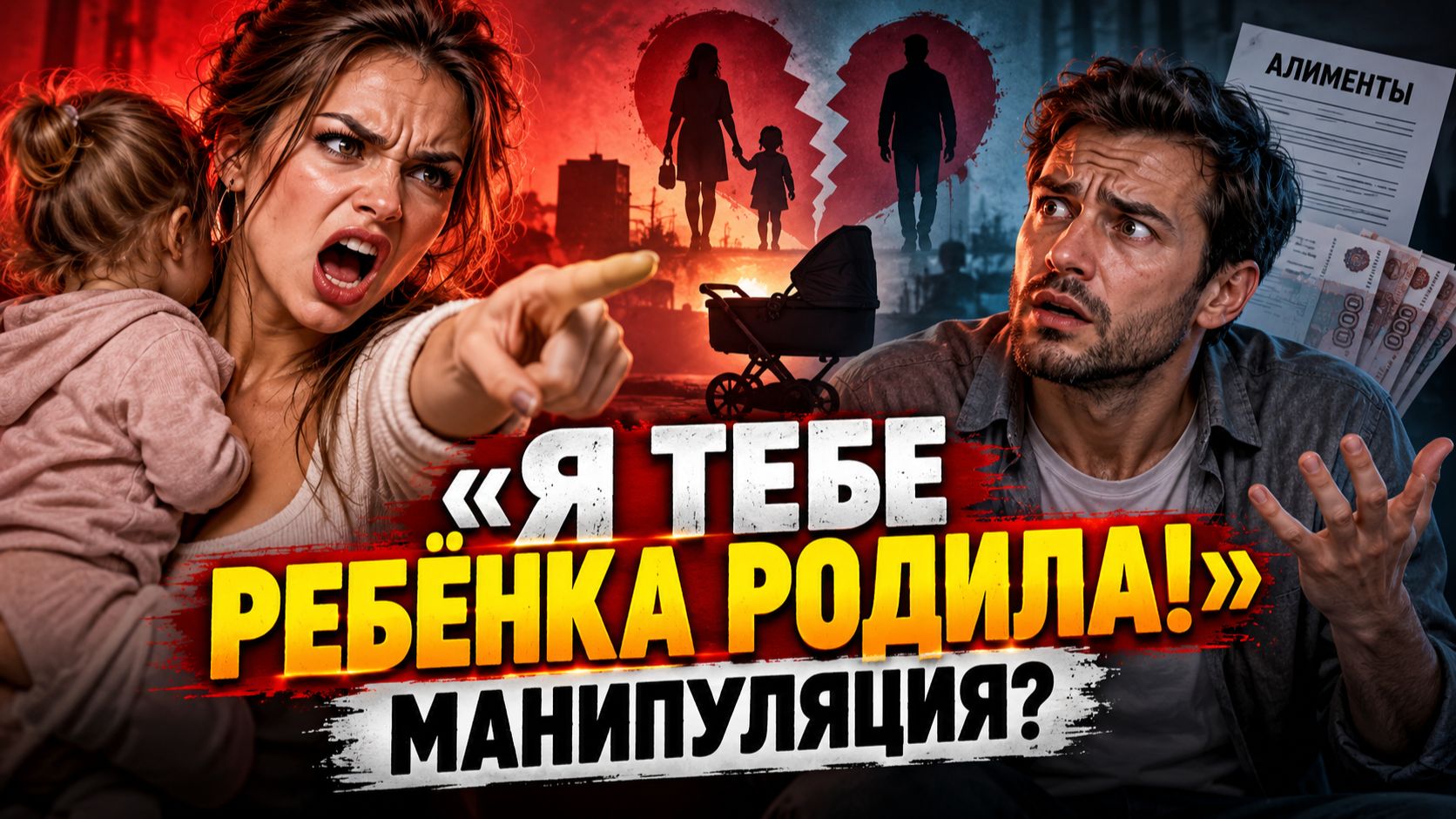 «Я ТЕБЕ РЕБЁНКА РОДИЛА»: ГЛАВНАЯ МАНИПУЛЯЦИЯ СОВРЕМЕННОЙ ЖЕНЩИНЫ