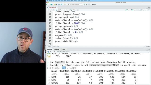 CC188. Using The Vegan R Package To Generate Ecological Distances
