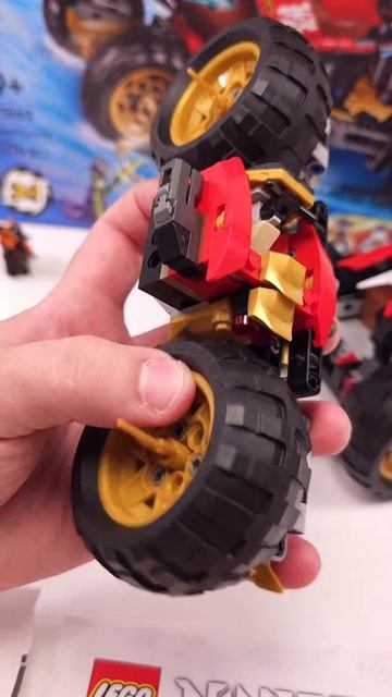 LEGO NINJAGO Летающий корабль Bounty (71869) [1214 деталей] Сборка
