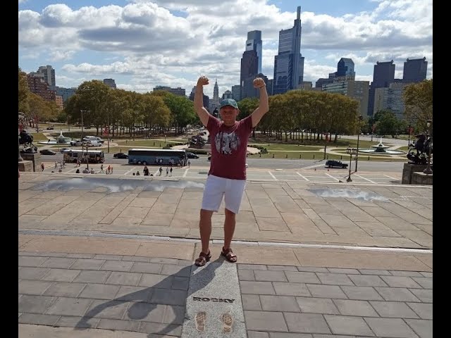 Филадельфия. Ступеньки Рокки. Philadelphia. Rocky steps