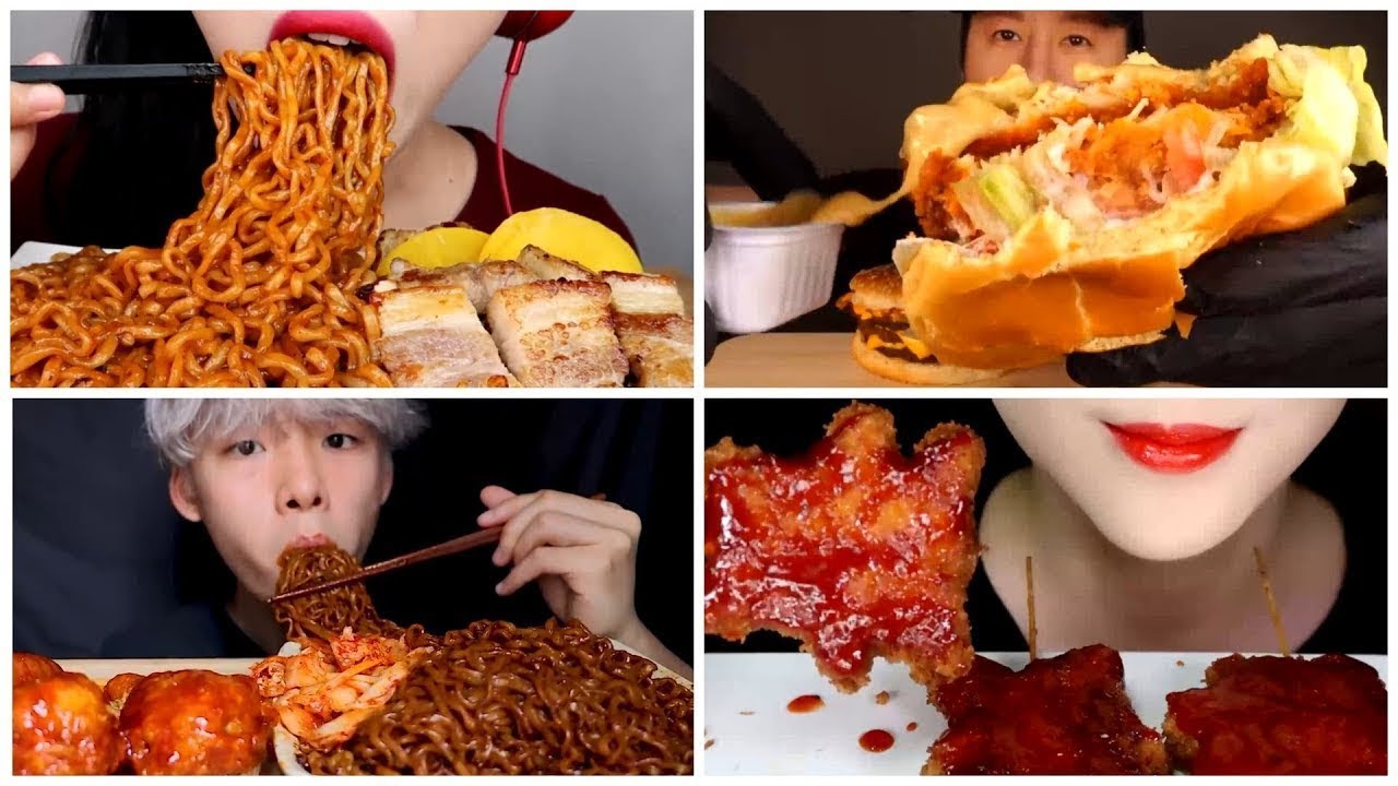 АСМР ЕДА / ASMR EATING /АСМР ПОДБОРКА/ЗВУКИ ЕДЫ/MUKBANG/BIG BITES #АСМР №91 Asmr Van