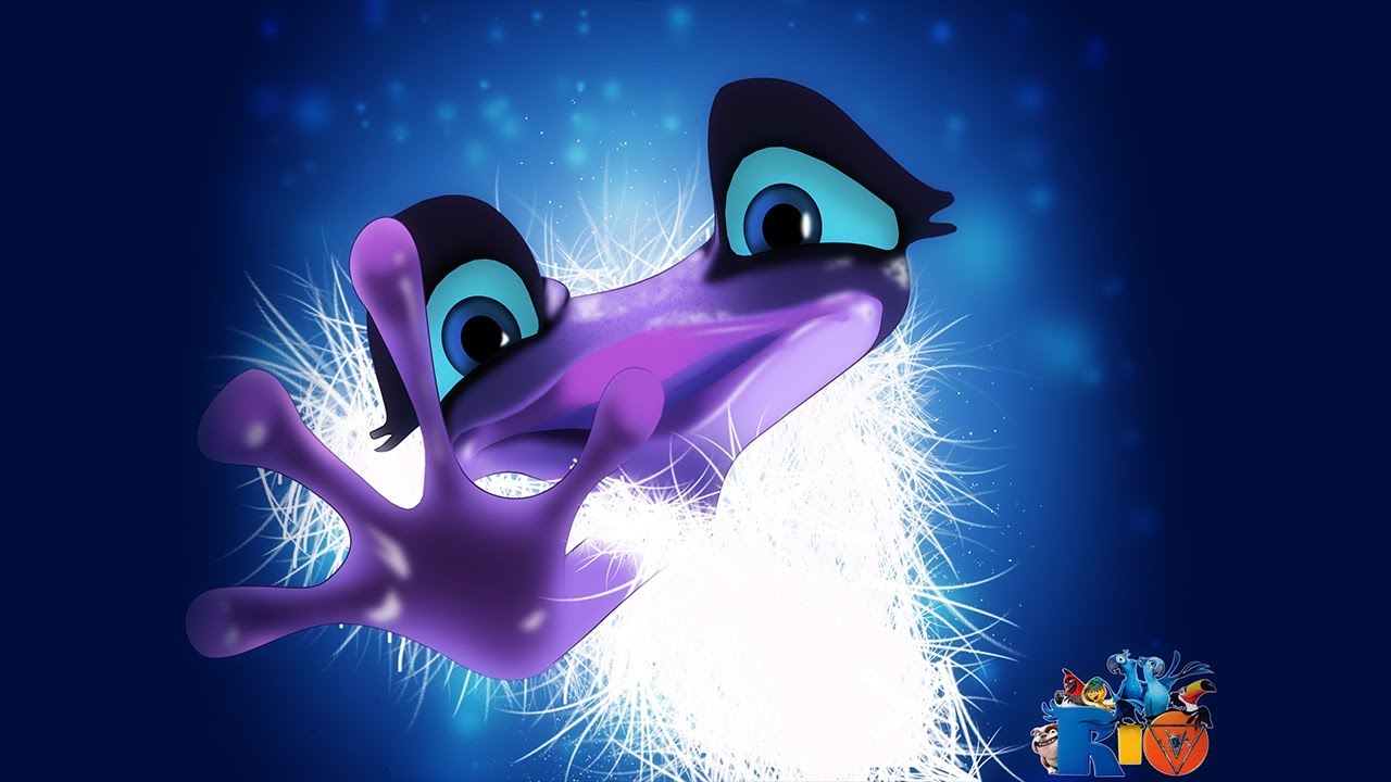 RIO 2 - GABI /THE POISON FROG/ ADOBE PHOTOSHOP CS6 SPEED PAINTING