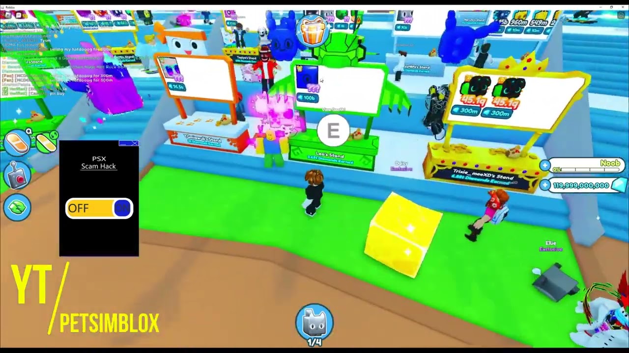 Pet Simulator X Scam Script Hack Real Working Booth Scam For PSX
