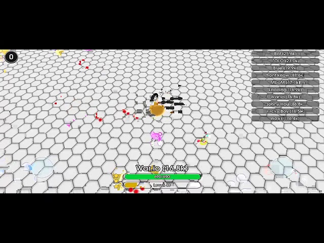 Игра war.io как diep.io