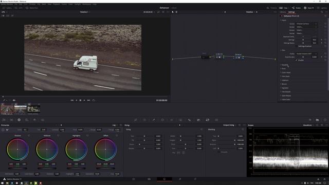 Dehancer - плагин эмуляции пленочного изображения для Davinci Resolve