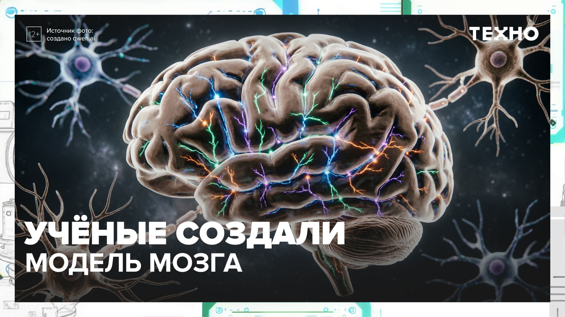 Учёные создали модель мозга: как это работает? | Техно — Москва 24