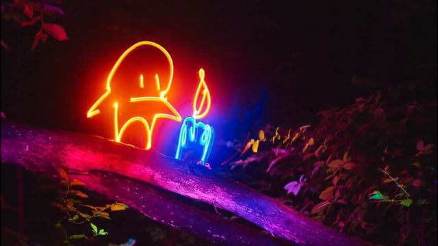 Light Painting Stop-motion Animation Little Stories #3 