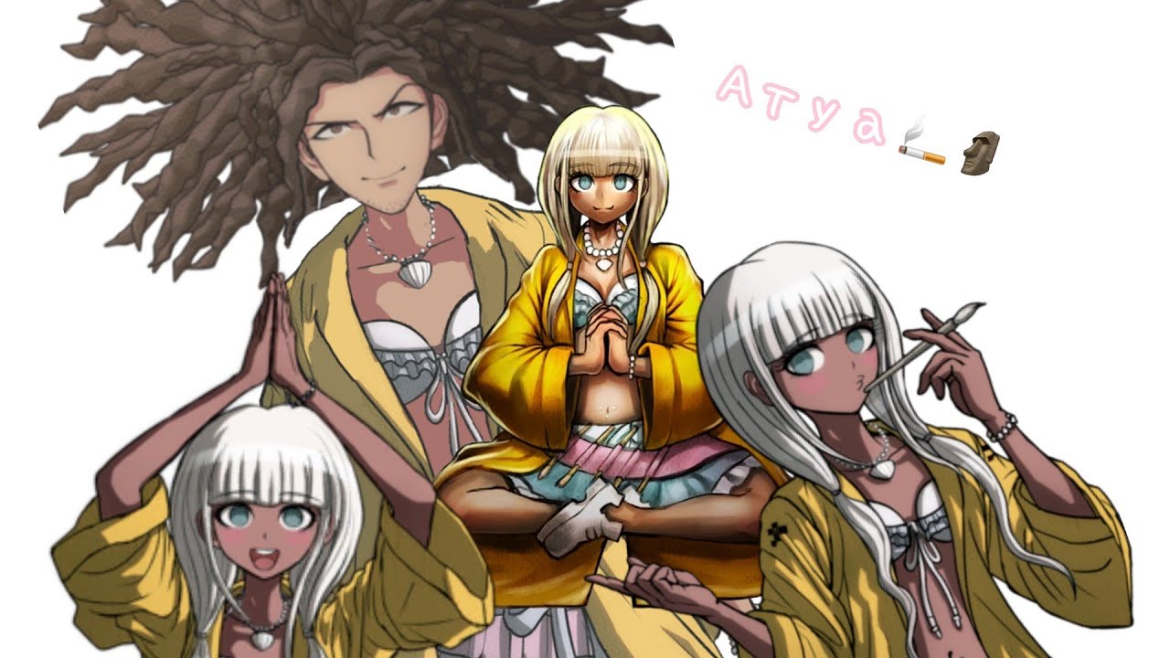 Слишком много Атуа и Анджи 🚬🗿/danganronpa V3