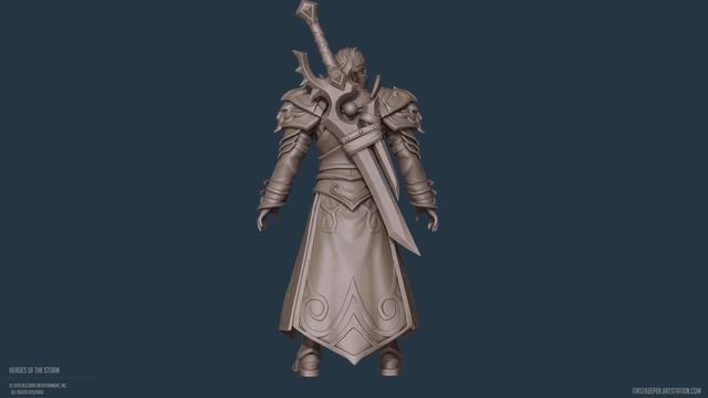 Anduin High Poly Sculpt Turntable