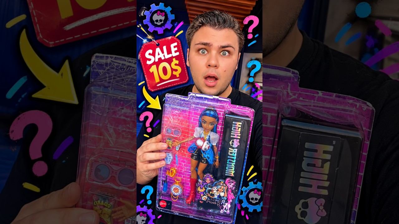 РАСПАКОВКА Monster High G3 за $10 Что внутри помятой коробки?!#monsterhigh #монстерхай #бигаегоров