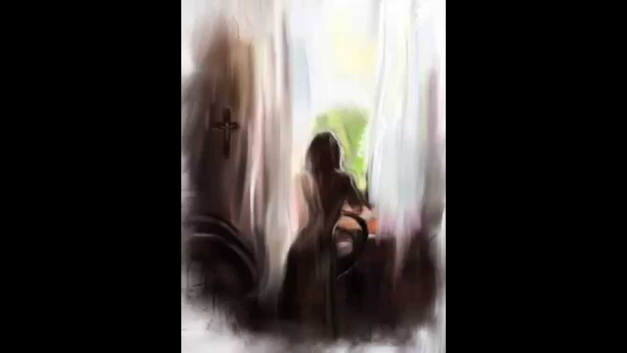 Девушка у окна (Girl Speed Painting On The IPad Using Procreate)
