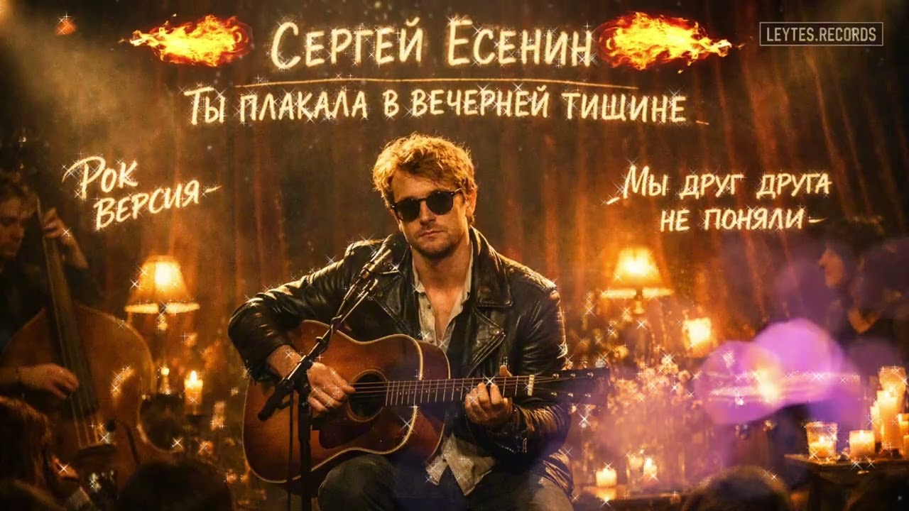 Сергей Есенин — Ты плакала в вечерней тишине (Rock Cover) | LEYTES RECORDS