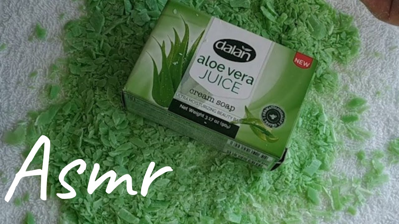 ASMR soap triggersАСМР царапаю и режу мылозвук упаковкишепот триггеры