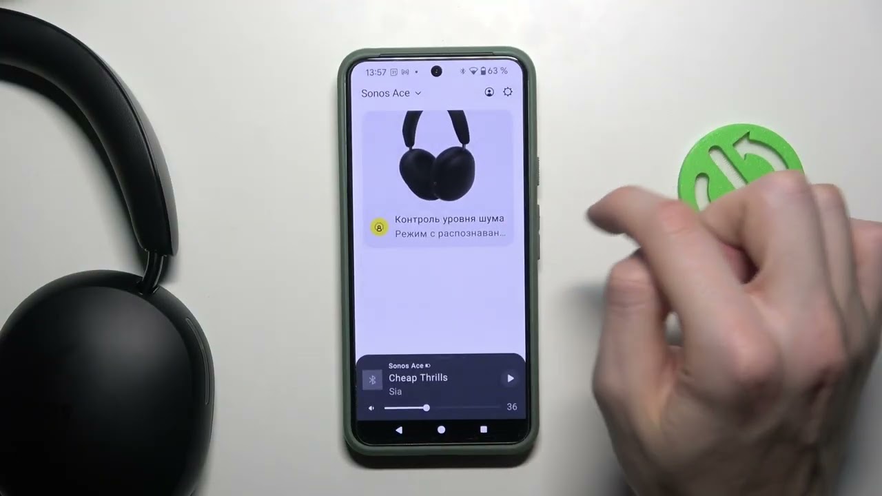 Как включить шумоподавление в приложении Soundcore Space One | Пошаговое руководство