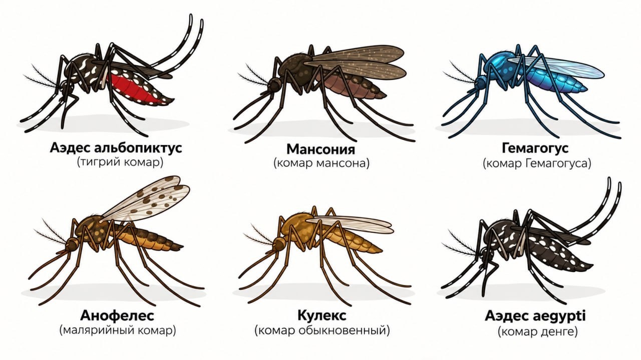 Всё о самых опасных комарах за 21 минуту!