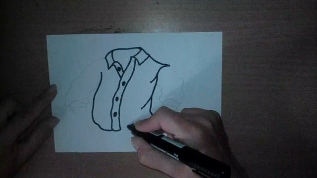 CÓMO DIBUJAR UNA CAMISA /HOW. DRAW A SHIRT /COMMENT DESSINER UNE CHEMISE /셔츠 그리기