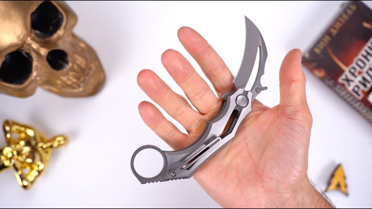 Нож WE Knife Cryonix Gray Stonewash сталь M390 рукоять Gray/Satin Titanium (WE24070-2)