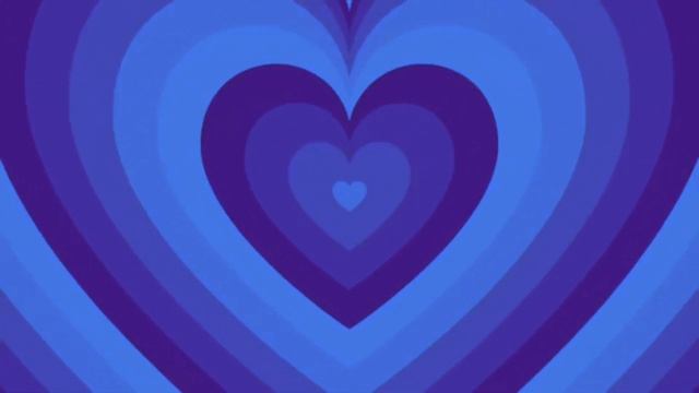 фон сердечки из тик тока / Y2k Party Blue And Purple Heart Scene / Moving Heart Tunnel / 1 Hour
