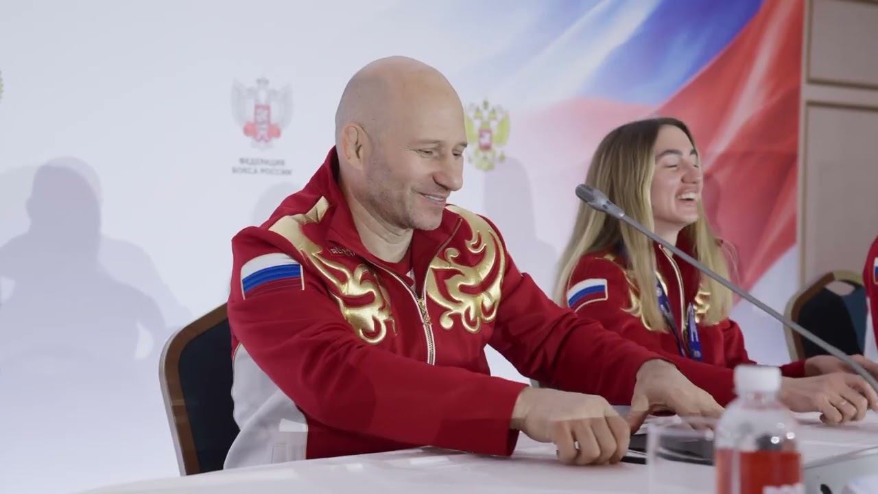 Пресс-конференция с чемпионами и призёрами чемпионата Европы по боксу в Болгарии
