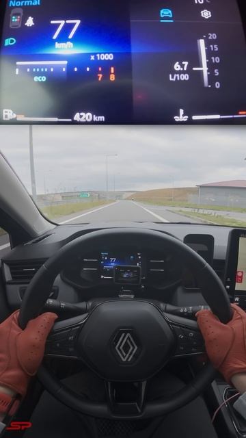 Рапидное ускорение Renault Clio 5 2024