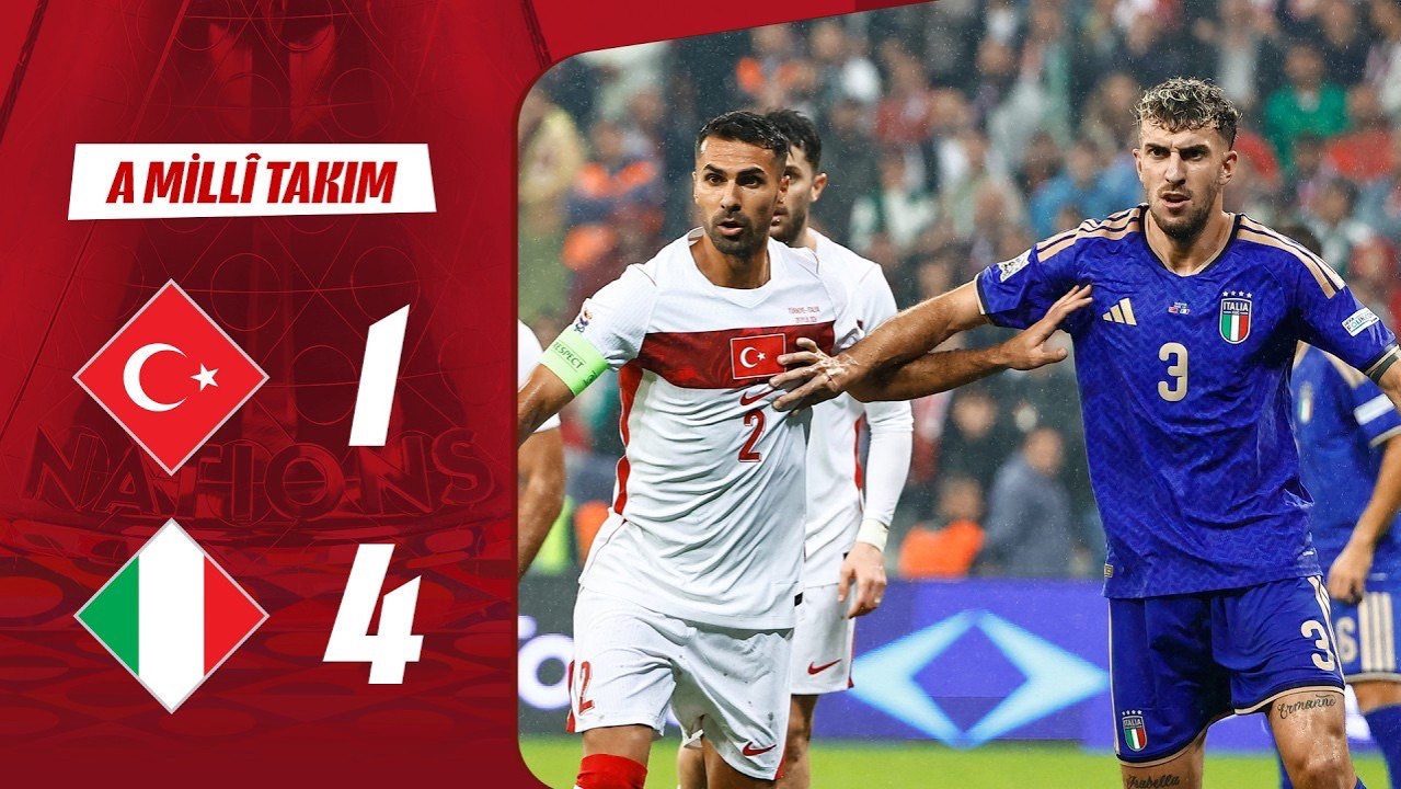Maç Özeti | Türkiye 1-4 İtalya | UEFA Uluslar A Ligi
