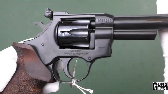 Weihrauch HW4 6″, распаковка револьвера под патрон Флобера