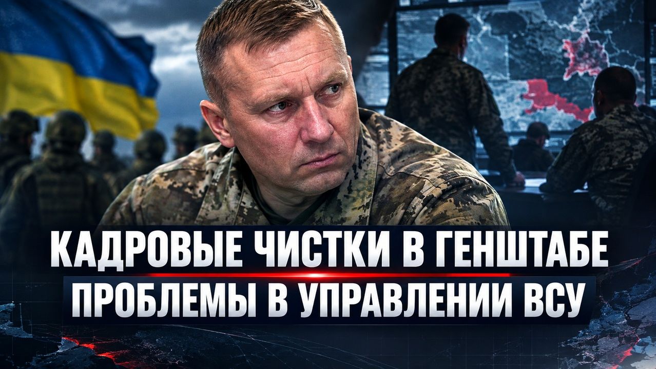 КРИЗИС УПРАВЛЕНИЯ ВСУ ДРАПАТЫЙ И КАДРОВЫЕ ЧИСТКИ