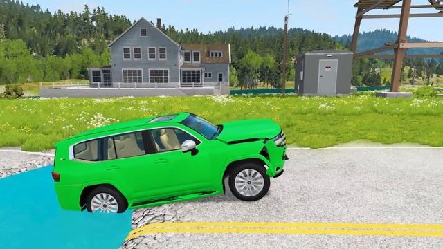 Эвакуатор Маккуин | Перевозка грузовиком - Яма против машины # - BeamNG.Drive