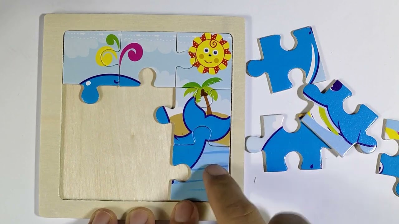 НАУЧИМСЯ РИСОВАТЬ СИНЕГО КИТА ПАЗЛ, ОБРАЗОВАТЕЛЬНАЯ ИГРА ДЛЯ ДЕТЕЙ | #puzzle #whale #animals #sea