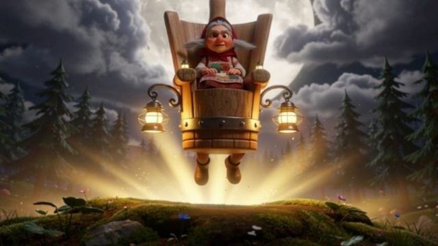 Баба-Яга и Ступа: Как победить страх темноты — терапевтическая аудиосказка для малышей ✨