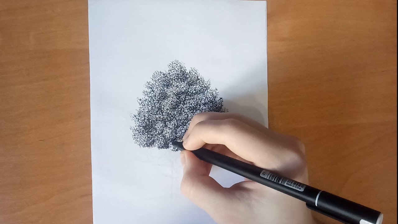 How To Draw A Tree - Как Нарисовать Дерево