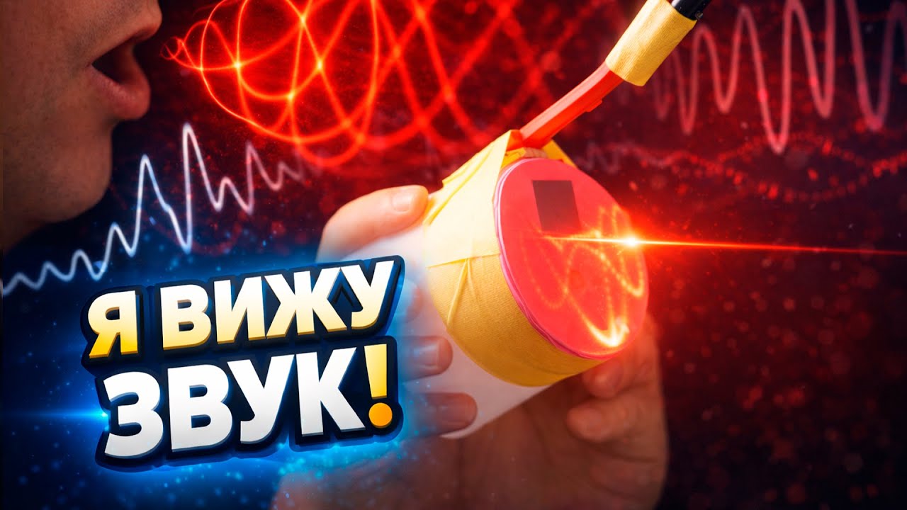 Визуализация Человеческого голосового аппарата при помощи простого устройства!
