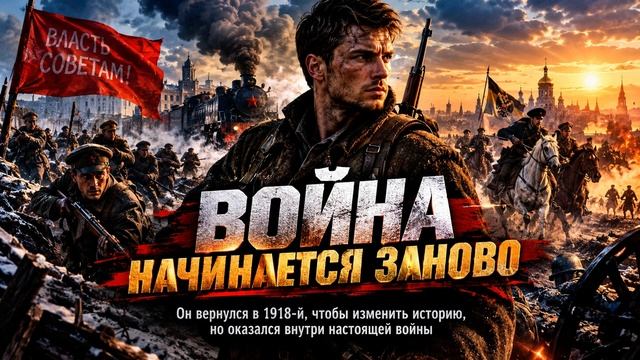 Аудиокнига полностью. Попаданцы. «Война начинается заново» Книга 1 из 3