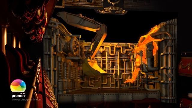 Indoor 3d Mapping With Stage Illusion, Dnepr