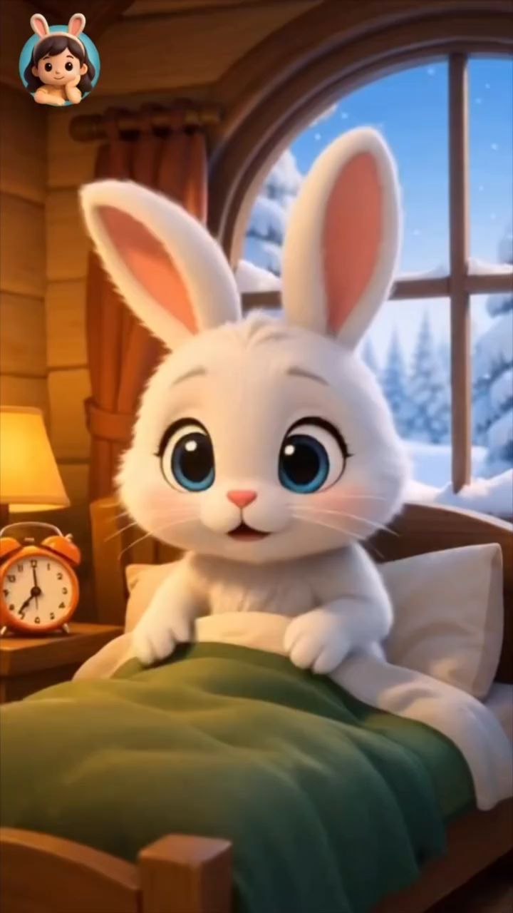 🐰 🥕Зима и зайка ❄️❄️