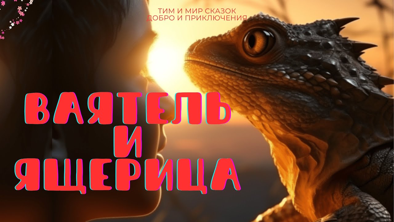 Ваятель и ящерица ||| Tim_i_mir_Skazok ||| Японские сказки ||| Сказки для детей