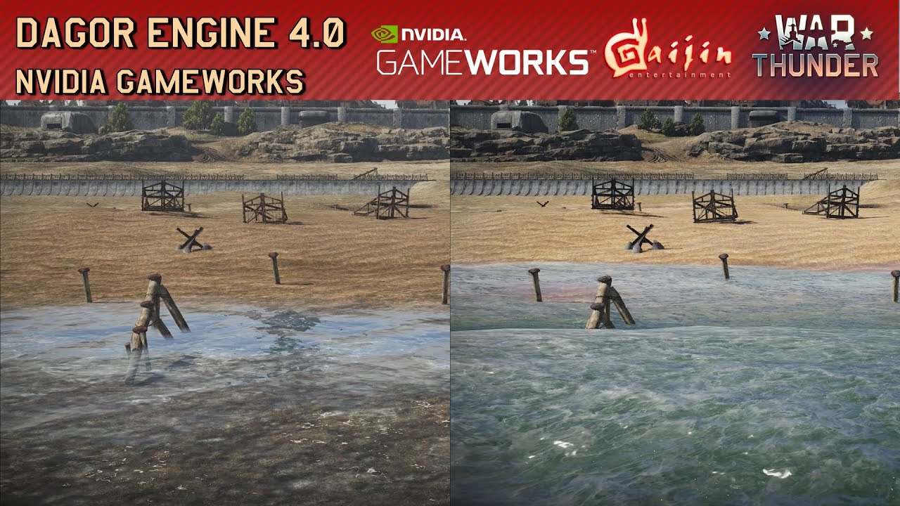 Dagor Engine 4.0 & NVIDIA Gameworks: New Technologies