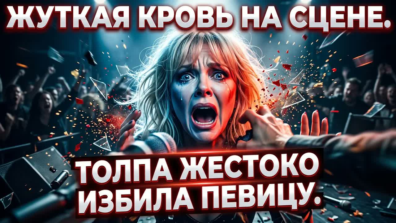 УНЕСЛИ НА НОСИЛКАХ В КРОВИ! Обнаглевшую певицу Валерию ЖЕСТОКО ИЗБИЛИ НА КОНЦЕРТЕ ЗА...