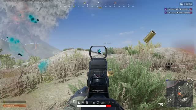 PUBG. Клан IDA. Фарт: враг убит последней пулей.