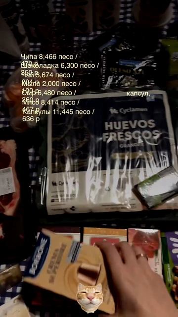 Цены на продукты в Аргентине
